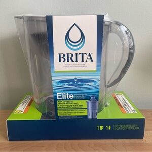 Brita Elite Water Filter Pitcher 10 cup with 1 Filters